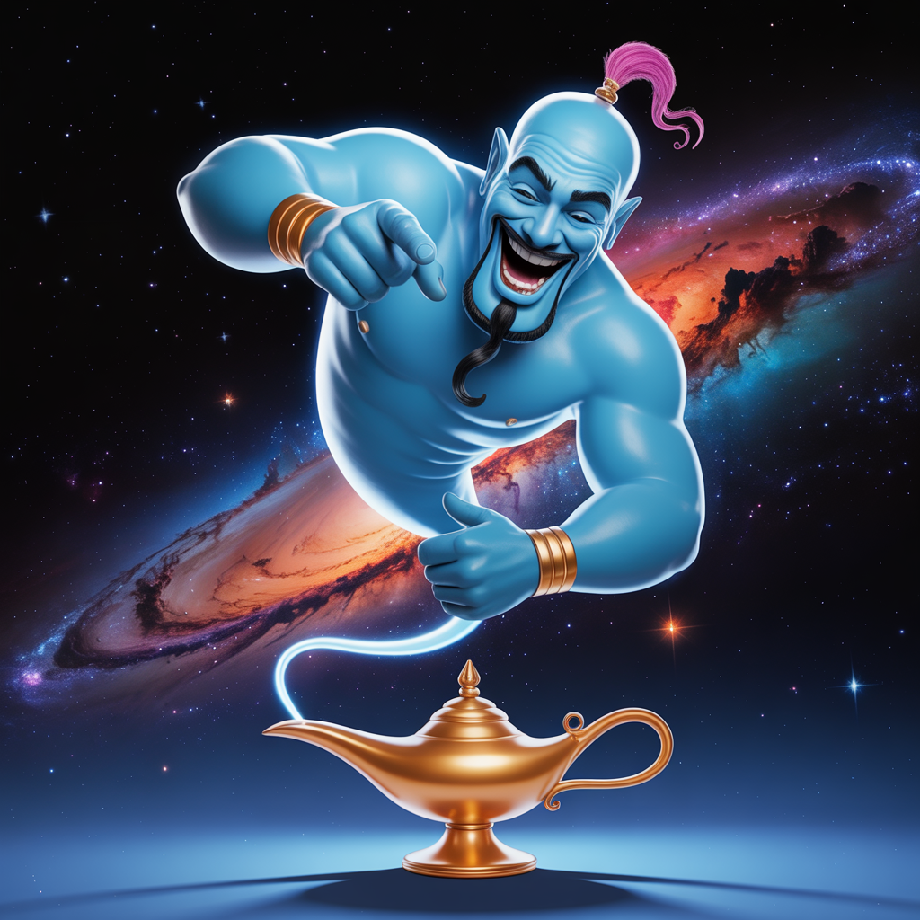 The Manifestation Genie is Laughing