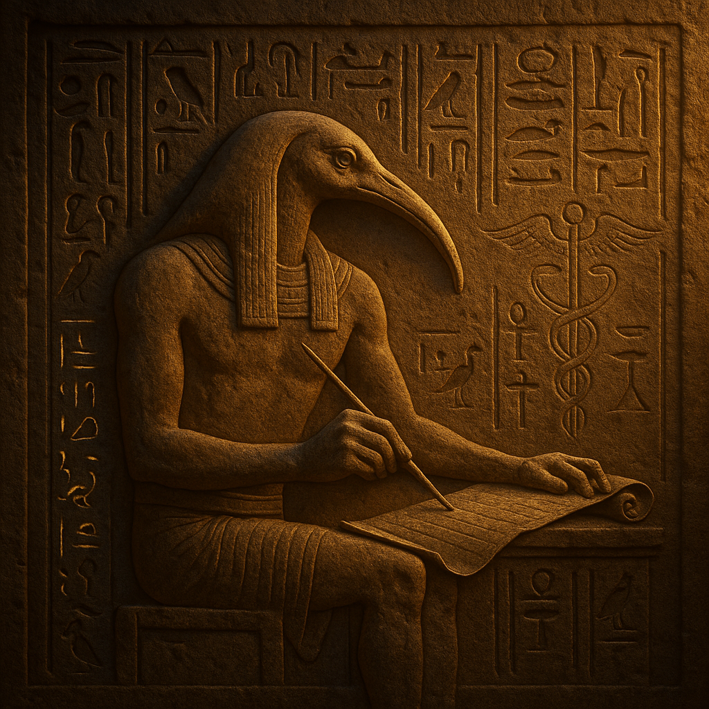 Thoth, Hermes, and the God Who Wrote Reality Down
