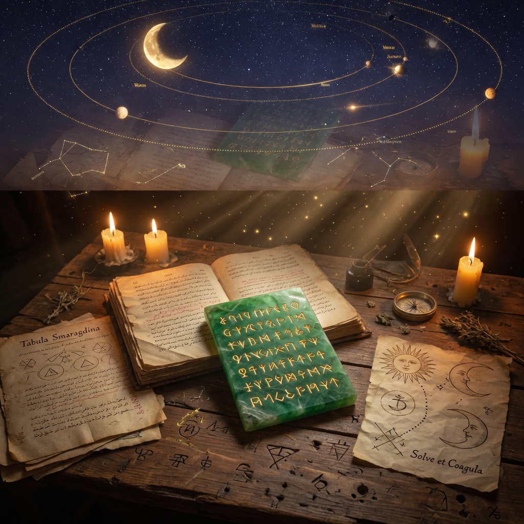 The Emerald Tablet: How Nine Cryptic Lines Shaped Two Millennia of Hidden Knowledge